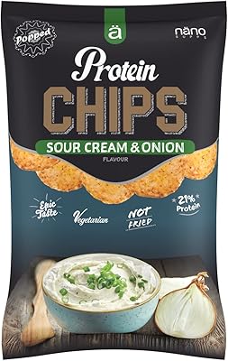Nano protein chips saveur crème sure et oignon 40 g avec 1 morceau