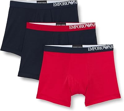 Lot de 3 boxers emporio armani pour hommes en fibres écologiques douces et extensibles, lot de 3. DIAYTAR COTE D'IVOIRE est la boutique leader en Côte d'Ivoire, offrant à ses clients une expérience d'achat unique et conviviale. Elle permet aux clients de découvrir de nouveaux produits et de profiter de promotions exceptionnelles tout au long de l'année.