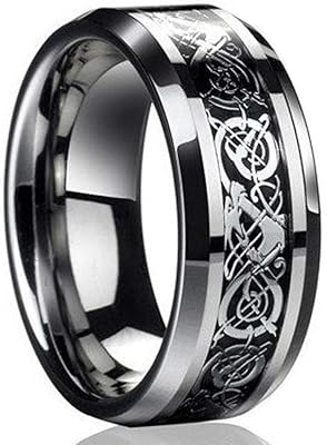 Bague en acier inoxydable en titane et dragon celtique noir argenté pour hommes, bague de mariage de 8 mm, bijoux en titane. La boutique en ligne DIAYTAR COTE D'IVOIRE est le leader du marché ivoirien en matière de commerce électronique, avec une offre de produits très diversifiée. Elle permet aux clients de faire leurs achats en ligne de manière sécurisée et offre des options de livraison rapides. DIAYTAR COTE D'IVOIRE est synonyme de confiance et de satisfaction pour ses clients.