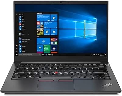 Le dernier ordinateur portable lenovo thinkpad e14, génération 2 2021, écran fhd antireflet