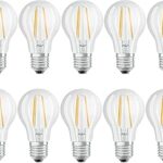 Ampoules led vintage, 8w équivalent à 60w, blanc chaud 2700k (jaune) 750 lumens