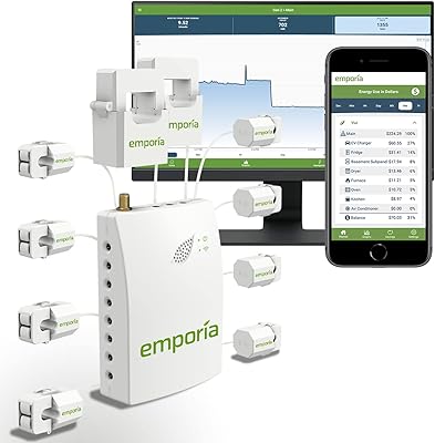 Moniteur d'énergie emporia smart home avec 8 capteurs de niveau de circuit 50 a | moniteur/compteur d'électricité en temps réel | mesure d'énergie solaire/nette. Avec plus de 300000 références et une présence en ligne solide, DIAYTAR COTE D'IVOIRE confirme son statut de leader dans le commerce électronique en Côte d'Ivoire. La boutique continue de se développer et d'innover pour mieux servir ses clients et répondre à leurs attentes évoluives.