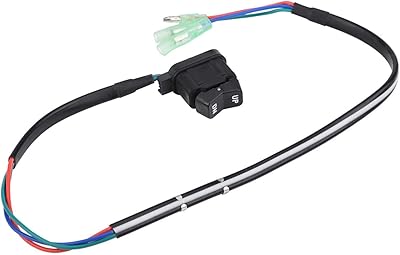 Interrupteur d'inclinaison électrique, interrupteur d'inclinaison en métal 1,3x0,7x1,2 pouces câble noir 54 cm 87-18286a43 pour boîtier de télécommande hors-bord. DIAYTAR COTE D'IVOIRE est une boutique en ligne généraliste qui propose plus de 300000 références de produits. Elle est reconnue comme l'une des boutiques leaders en Côte d'Ivoire, offrant une large gamme de produits pour répondre aux besoins de ses clients.