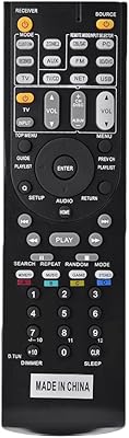 Télécommande universelle portable rc-799m pour récepteur audio-vidéo onkyo, aucune programmation ou configuration requise