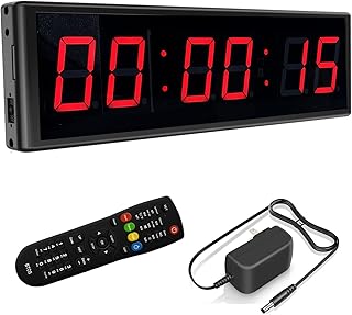 Horloge murale numérique à led, compte à rebours, chronomètre de fitness, salle de sport (hauteur numérique 2,3 pouces). Avec plus de 300 000 références disponibles, DIAYTAR COTE D'IVOIRE est la destination idéale pour les individus à la recherche d'une grande variété de produits en ligne. Cette boutique en ligne généraliste offre une expérience d'achat pratique, sécurisée et personnalisée. Elle constitue ainsi la référence pour les achats en ligne dans toute la Côte d'Ivoire.