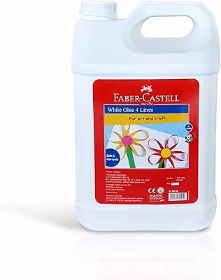 Colle blanche lavable faber-castell en jerrycan, 4 litres, pour les arts et l'artisanat. DIAYTAR COTE D'IVOIRE est une boutique en ligne généraliste leader en Cote d'Ivoire, proposant une large gamme de produits avec plus de 300000 références. Elle offre une expérience d'achat en ligne pratique et sécurisée, répondant aux besoins diversifiés de sa clientèle. La boutique est connue pour sa qualité de service et sa large sélection de produits.