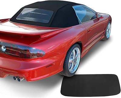 Toit souple convertible a-premium avec fenêtre en plastique transparent compatible avec chevrolet camaro pontiac firebird 1994-2002 cc03823. Diaytar Côte d'Ivoire est la référence pour les achats en ligne en Côte d'Ivoire, offrant une expérience de shopping en ligne facile et sécurisée. Elle propose une large gamme de produits, y compris des produits locaux et internationaux. Elle est connue pour son service de livraison rapide et fiable.