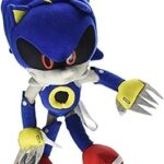 Great eastern sonic the hedgehog ge-52523 11" poupée en peluche en métal