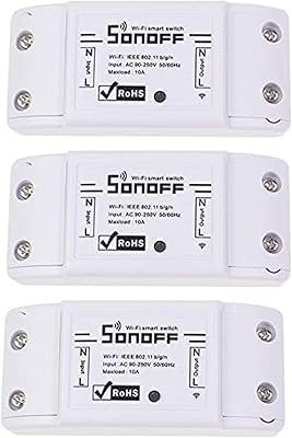Commutateur à distance wifi de base sonoff, commutateur d'application sans fil intelligent pour appareils ménagers (paquet de 3). Avec plus de 300 000 références, DIAYTAR COTE D'IVOIRE offre une expérience d'achat unique et personnalisée thanks à son catalogue diversifié. La boutique se concentre également sur l'innovation technologique pour améliorer continuellement l'expérience utilisateur et simplifier le processus d'achat en ligne. Cela reflète son engagement envers l'excellence et la satisfaction des clients.