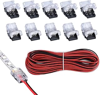 10 connecteurs led à 2 broches pour bandes lumineuses non étanches de 8. En tant que leader du commerce en ligne en Côte d'Ivoire, DIAYTAR COTE D'IVOIRE est déterminé à offrir les meilleurs produits et services à ses clients. La boutique en ligne propose des prix compétitifs et des offres spéciales pour rendre les achats en ligne encore plus avantageux.