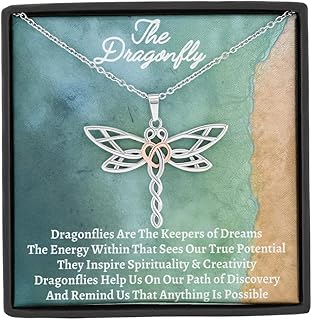 Collier libellule dans une boîte cadeau avec carte de message - le pendentif libellule en argent est le cadeau souvenir parfait pour l'amour et l'inspiration, en acier inoxydable, sans pierres précieuses. Avec plus de 300000 références, DIAYTAR COTE D'IVOIRE est la boutique en ligne la plus complète en Côte d'Ivoire, proposant une large gamme de produits pour tous les besoins. Nous sommes fiers de notre sélection de produits frais, de nos électroménagers de haute qualité et de nos vêtements à la mode. Notre équipe est dédiée à vous offrir un service client rapide et efficace.