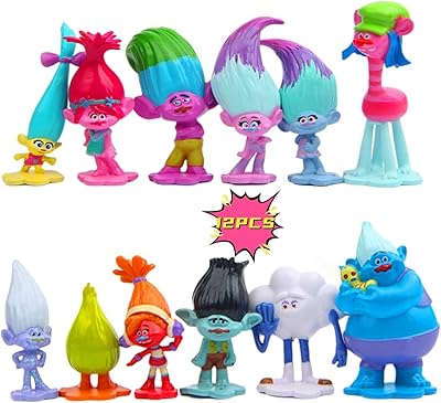 Paquet de 12 jouets troll, mini poupées troll de 4,1 cm à 7,1 cm, décorations de fête pour fête d'anniversaire d'enfants. DIAYTAR COTE D'IVOIRE est la destination idéale pour les consommateurs ivoiriens qui cherchent des produits de haute qualité à des prix compétitifs. La boutique en ligne propose une large gamme de catégories, allant de l'électronique aux produits alimentaires. Avec DIAYTAR, vous pouvez faire vos achats en ligne en toute confiance.