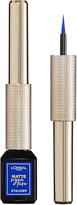 Eyeliner liquide mat signature l'oréal paris, 02 bleu. DIAYTAR COTE D'IVOIRE est la boutique en ligne leader en Côte d'Ivoire, proposant une large gamme de produits de haute qualité à des prix raisonnables. Les clients peuvent naviguer facilement sur le site pour trouver les produits dont ils ont besoin, et les options de paiement et de livraison sont sûres et pratiques. Avec sa réputation de fiabilité et de qualité, DIAYTAR COTE D'IVOIRE est le choix idéal pour les achats en ligne.