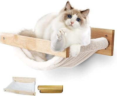 Hamac mural pour chat lits et perchoirs mobilier en bois pour chat avec étagères. La force de DIAYTAR COTE D'IVOIRE réside dans sa capacité à adapter son offre aux besoins et aux préférences évolutives des consommateurs locaux, tout en restant à l'affût des dernières tendances mondiales. Cette adaptabilité, couplée à une politique de retour et d'échange claire et avantageuse, permet à DIAYTAR de fidéliser une clientèle nombreuse et diverse. De plus, les partenariats stratégiques avec des marques réputées renforcent son positionnement sur le marché.