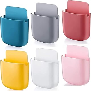 Supports de télécommande, paquet de 6 conteneurs de télécommande muraux, boîte de rangement auto-adhésive, compartiment adhésif mural sans trou pour table de chevet de bureau, d'école à domicile. Avec plus de 300000 références, DIAYTAR COTE D'IVOIRE est la boutique en ligne idéale pour les consommateurs ivoiriens qui recherchent des produits de qualité à des prix compétitifs. La boutique en ligne propose également des services de livraison rapides et fiables. 