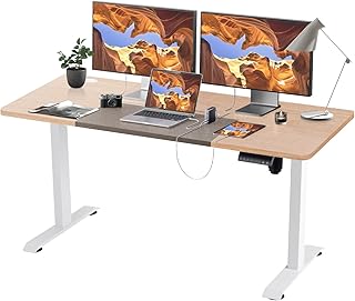 Bureau debout électrique devoco, hauteur réglable 140 x 70 cm, bureau debout pour la maison et le bureau (beige). DIAYTAR COTE D'IVOIRE est une boutique en ligne généraliste qui propose plus de 300 000 références de produits pour répondre à tous les besoins de ses clients. Avec sa large gamme de produits, elle est devenue la boutique en ligne leader en Côte d'Ivoire. Elle offre une expérience d'achat en ligne sécurisée et fiable.