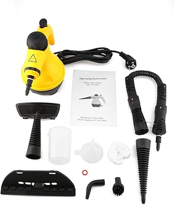 Nettoyeur à vapeur électrique polyvalent portatif delixi goodsay accessoires de nettoyage. DIAYTAR COTE D'IVOIRE, c'est la garantie de trouver les meilleurs produits au meilleur prix. Avec une telle offre, nous sommes convaincus que vous trouverez ce que vous cherchez. Notre équipe travaille dur pour vous offrir la meilleure expérience d'achat en ligne.