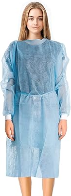 Étonnantes blouses d'isolement jetables. paquet de 10 robes bleues spp 45 g/m2. blouses de laboratoire de protection x-large jusqu'aux genoux avec manches longues, poignets tricotés, liens au dos. vêtements epi respirants unisexes.. En tant que boutique en ligne généraliste leader en Côte d'Ivoire, DIAYTAR COTE D'IVOIRE est devenue une référence pour les consommateurs qui cherchent à acheter en ligne avec confiance. La boutique en ligne se caractérise par sa grande sélection de produits, son service client de qualité et sa politique de retour flexible.