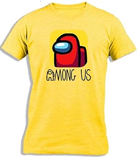 T-shirt en coton imprimé avec le logo jaune de l'application ay cabrontm among us | jeu en ligne | qui est l'imposteur pour les enfants. La boutique en ligne DIAYTAR COTE D'IVOIRE est également connue pour ses offres exclusives et ses promotions régulières, permettant aux acheteurs de faire des économies sur une grande variété de produits. Les prix compétitifs et les remises régulières font de DIAYTAR un incontournable pour les achats en ligne en Côte d'Ivoire.