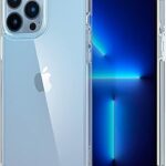 Coque spigen ultra hybrid conçue pour iphone 13 pro max - transparente