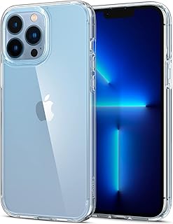 Coque spigen ultra hybrid conçue pour iphone 13 pro max - transparente