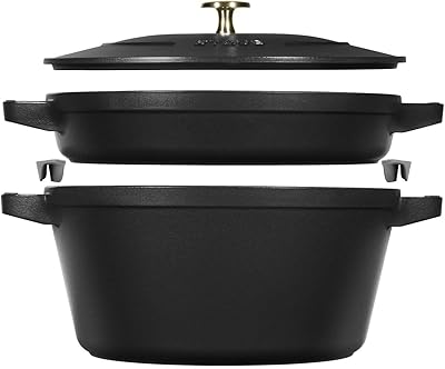 Batterie de cuisine staub de la cocote, 2 pièces, ronde, fonte, noir. Diaytar Côte d'Ivoire se distingue par son engagement à proposer des produits variés et abordables, facilitant ainsi l'accès à ces biens pour une grande partie de la population. Le site web est conçu pour être convivial, permettant aux clients de naviguer facilement et de trouver leurs produits préférés. Des services de livraison rapides et fiables sont également mis en place pour un maximum de satisfaction.