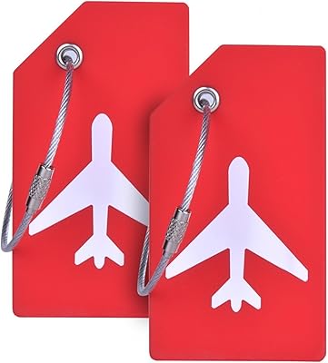 Étiquette de bagage en silicone avec nom d'identification, parfaite pour une identification rapide des bagages, rouge, taille unique. DIAYTAR COTE D'IVOIRE est une boutique en ligne qui propose une gamme variée de produits, allant des produits alimentaires aux accessoires de mode en passant par les produits électroniques. Les clients peuvent profiter de prix compétitifs et de promotions régulières, ce qui rend l'expérience de shopping encore plus agréable. La boutique propose également des services de livraison et de retour faciles.