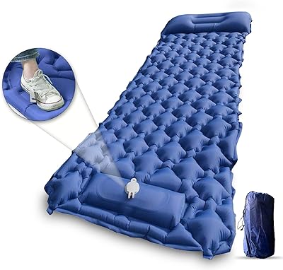 Coussin de couchage de camping ocuzz®, coussin de camping gonflable avec pression du