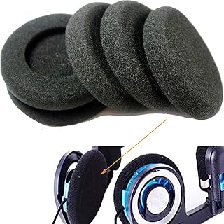 6 coussinets d'oreille en mousse de 50 mm, 2 pouces, pour casque kos