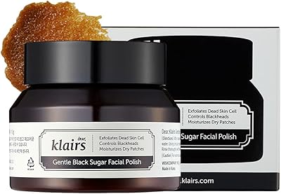 [klairs] vernis doux pour le visage au sucre noir pour exfolier exfolier