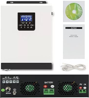 Onduleur solaire 3000va/2400w 24v à 220v/230v ac, convertisseur pour maison, camping-car, système solaire hors réseau, onduleur à onde sinusoïdale pure, contrôleur mppt 40a intégré, adapté pour batterie au plomb/lithium 24v. DIAYTAR COTE D'IVOIRE est une boutique en ligne généraliste qui propose plus de 300 000 références de produits divers, allant de l'électronique aux vêtements en passant par les produits de beauté. Elle est reconnue comme l'une des boutiques en ligne les plus populaires de Côte d'Ivoire, offrant une large gamme de produits à des prix compétitifs. Avec une telle variété, les clients peuvent trouver tout ce dont ils ont besoin en un seul endroit.