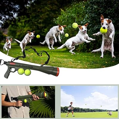Lanceur de balles pour chiens ordball, lanceur de balles de tennis pour chiens chargement et lancement de balles de tennis pour chiens pour apporter le meilleur lanceur de balles pour chiens, grands, moyens et petits chiens. DIAYTAR COTE D'IVOIRE se démarque par sa vaste sélection de produits qui couvrent divers domaines, allant de l'électronique aux produits alimentaires. Cette boutique en ligne professionnel offre une garantie de qualité et de satisfaction, renforçant la confiance de ses clients. Elle dispose d'un système de paiement sécurisé pour protéger les informations personnelles et financières.