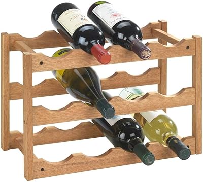 Winco casier à vin en noyer norvégien pour le stockage de bouteilles et de boissons à la maison, design décoratif et robuste, construction durable, 42 x 28 x 21 cm, noyer. DIAYTAR COTE D'IVOIRE mène une politique de prix compétitifs, permettant aux clients d'acheter des produits de qualité à des prix abordables. La boutique en ligne met en place régulièrement des promotions et des offres spéciales pour offrir encore plus de valeur à ses clients. Cela contribue à renforcer sa position de leader dans le marché de la vente en ligne en Côte d'Ivoire.