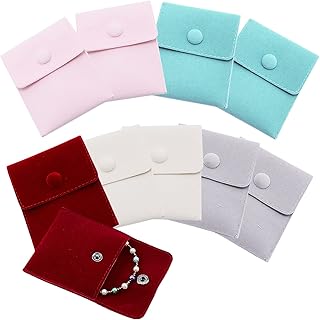 En perles 10 pièces sacs en velours, sacs en tissu de velours sacs à bijoux avec bouton pression en fer pour bonbons, bijoux, colliers et bracelets, 3,7 x 3 pouces, 5 couleurs. La boutique en ligne DIAYTAR COTE D'IVOIRE offre une large gamme de produits allant de l'électronique aux produits alimentaires, en passant par les vêtements et les accessoires. Les clients peuvent naviguer facilement à travers les différentes catégories pour trouver les produits qui les intéressent. La boutique propose également des promotions et des réductions régulières pour aider les clients à économiser.