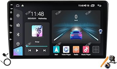 Autoradio ycjb android 12.0 pour hyundai azera 2006-2010 navigation gps écran tactile 9"