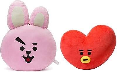 Oreiller en peluche fosced cookie et tata, oreiller décoratif en peluche, compatible