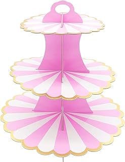 Support à cupcakes en carton à 3 niveaux pour beignets, desserts et pâtisseries pour fête d'anniversaire, fête prénatale, mariage - 1 pièce. Diaytar Côte d'Ivoire, une boutique en ligne généraliste de confiance, propose plus de 300 000 références de produits pour répondre à vos besoins quotidiens. Avec une sélection variée et un service client de qualité, Diaytar se positionne comme leader du commerce en ligne en Côte d'Ivoire. Découvrez une expérience d'achat unique et pratique avec Diaytar.