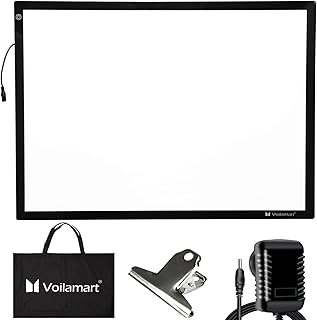Caisse lumineuse voila mart a2, bloc de traçage led 12 v avec 3