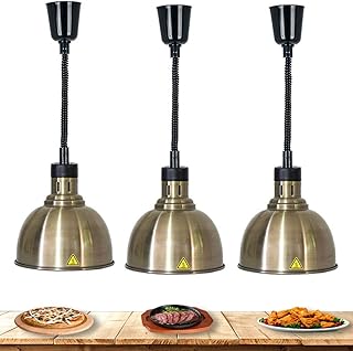Lampe chauffante alimentaire, équipement de cuisine d'hôtel, fournitures de restaurant, lustre de cuisine, 220 v 250 w, 3 pièces. La boutique en ligne DIAYTAR COTE D'IVOIRE a conquis le marché ivoirien avec ses 300000 références, offrant ainsi une multitude de choix pour les consommateurs. Elle se distingue par sa capacité à s'adapter aux besoins locaux et à offrir des produits de qualité à des prix compétitifs. C'est pourquoi elle est devenue la référence pour les achats en ligne en Côte d'Ivoire.