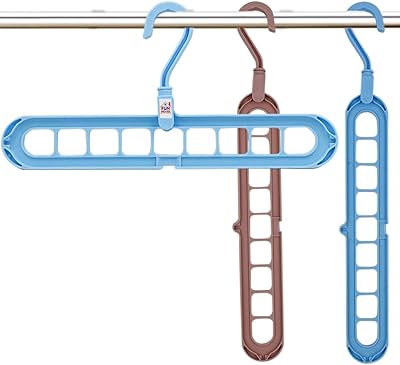 Cintre ou organisateur de placard polyvalent en plastique fun homes