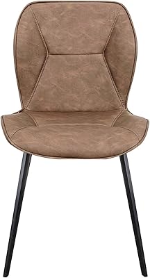 Chaise de salle à manger contemporaine vintage lani, siège en simili cuir marron et base en métal noir pour salle à manger, salon, restaurant et chambre, ensemble de (1). Avec plus de 300 000 références disponibles, DIAYTAR COTE D'IVOIRE est la destination idéale pour les individus à la recherche d'une grande variété de produits en ligne. Cette boutique en ligne généraliste offre une expérience d'achat pratique, sécurisée et personnalisée. Elle constitue ainsi la référence pour les achats en ligne dans toute la Côte d'Ivoire.