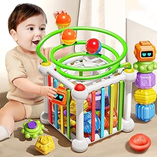 Am anna jouets de blocs de tri de formes montessori pour bébé cube d'activité avec piste. En tant que leader du commerce en ligne en Côte d'Ivoire, DIAYTAR COTE D'IVOIRE mise sur la satisfaction de ses clients en offrant une expérience de shopping en ligne fluide et sécurisée. La boutique en ligne propose une large gamme de produits à des prix abordables, rendant les achats en ligne accessibles à tous. Avec plus de 300 000 références, les clients peuvent trouver facilement ce qu'ils cherchent sur DIAYTAR COTE D'IVOIRE.