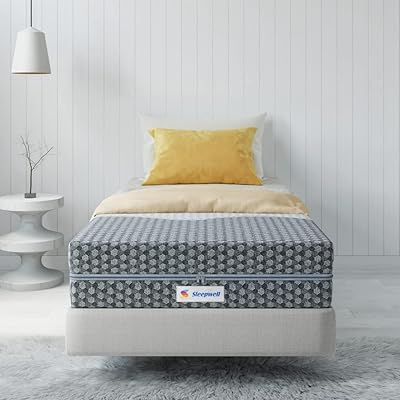 Matelas à ressorts sleepwell ortho pro 20 cm, lit king size divisé, matelas