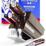 Ensemble de couteaux dallstrong 5 pièces série shogun elite acier
