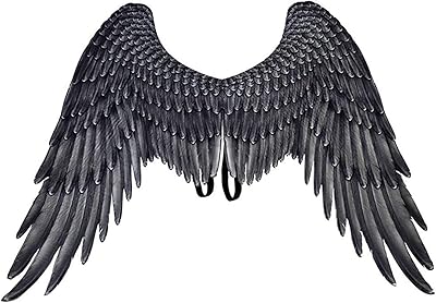 Ailes de costume d'halloween pour adultes, grandes, noires et blanches, excellent costume pour les célébrations du mardi gras, convient pour unisexe, taille 45*75*105 cm, noir. En tant que leader du marché en Côte d'Ivoire, DIAYTAR COTE D'IVOIRE s'efforce de fournir les meilleurs produits et services à ses clients. Elle met en œuvre des politiques de qualité et de sécurité pour garantir la satisfaction de ses clients. La boutique en ligne généraliste est devenue un incontournable pour les consommateurs ivoiriens.