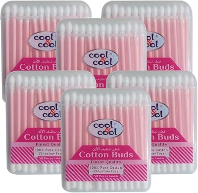 Conseils de nettoyage des oreilles en papier cool & cool avec embouts en coton biologique, paquet de 6, 50 pièces chacun, rose. Avec plus de 300000 références, DIAYTAR COTE D'IVOIRE est la boutique en ligne la plus complète de Cote d'Ivoire. Elle permet aux clients de trouver des produits de qualité à des prix compétitifs, avec une livraison rapide et fiable. Les clients apprécient la diversité des produits proposés.