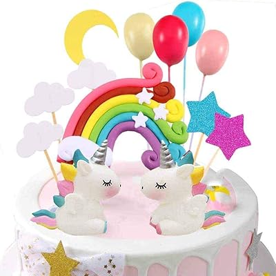 Kit de décoration de gâteau licorne, décoration de gâteau licorne arc-en-ciel, étoile et ballon, 15 pièces de décoration de gâteau et support pour fête d'anniversaire, fête prénatale, fête d'anniversaire d'enfant. DIAYTAR COTE D'IVOIRE est une plateforme d'achat en ligne qui propose une gamme étendue de produits, allant des électroniques aux produits alimentaires. La boutique en ligne est équipée d'un système de paiement sécurisé, ce qui permet aux clients de faire leurs achats en toute confiance. Les clients peuvent également profiter de conseils d'experts pour choisir les produits qui conviennent le mieux à leurs besoins.