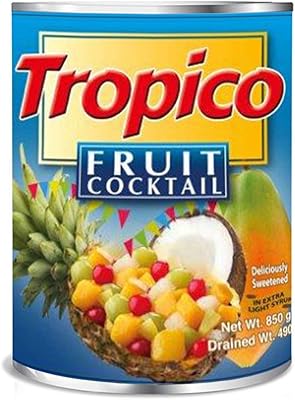 Cocktail de fruits tropico 850 grammes