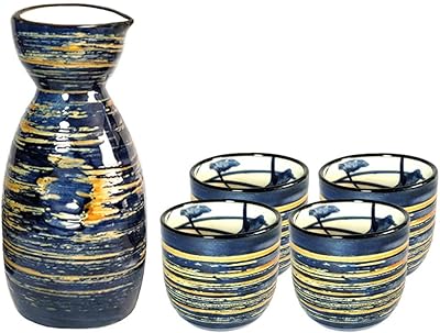 Ensemble de tasses à saké japonaises traditionnelles peintes à la main, 5 pièces, porcelaine, poterie, céramique et artisanat (blue wise). Avec plus de 300 000 références de produits disponibles, DIAYTAR COTE D'IVOIRE est la référence incontournable pour les achats en ligne en Côte d'Ivoire. La boutique s'efforce de proposer constamment des promotions et des offres spéciales pour satisfaire les besoins de sa clientèle. L'équipe de service client est également très réactive pour aider les clients en cas de besoin.