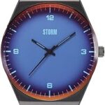 Montre pour hommes storm pinnacle avec verre photochromique boîtier épais design